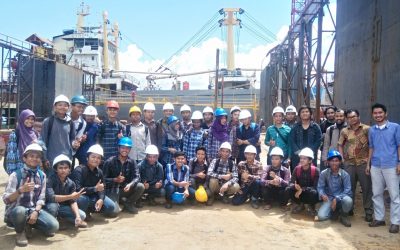 ITK Studi Eksursi ke PT. Galangan Kapal Kariangau