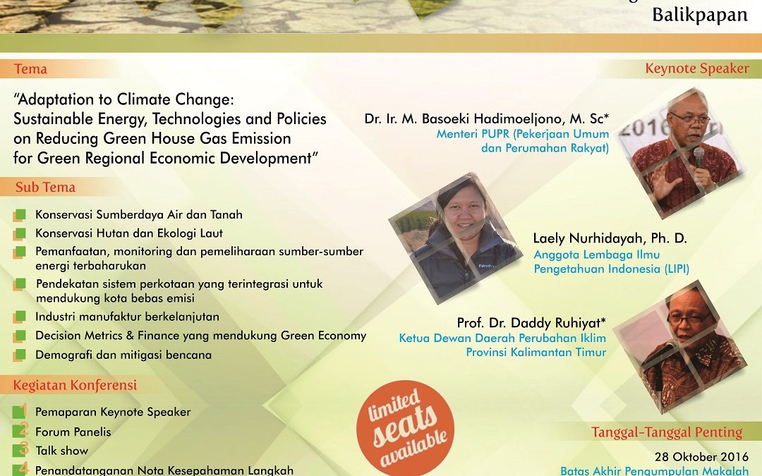 Call for Paper: Konferensi Nasional Perubahan Iklim