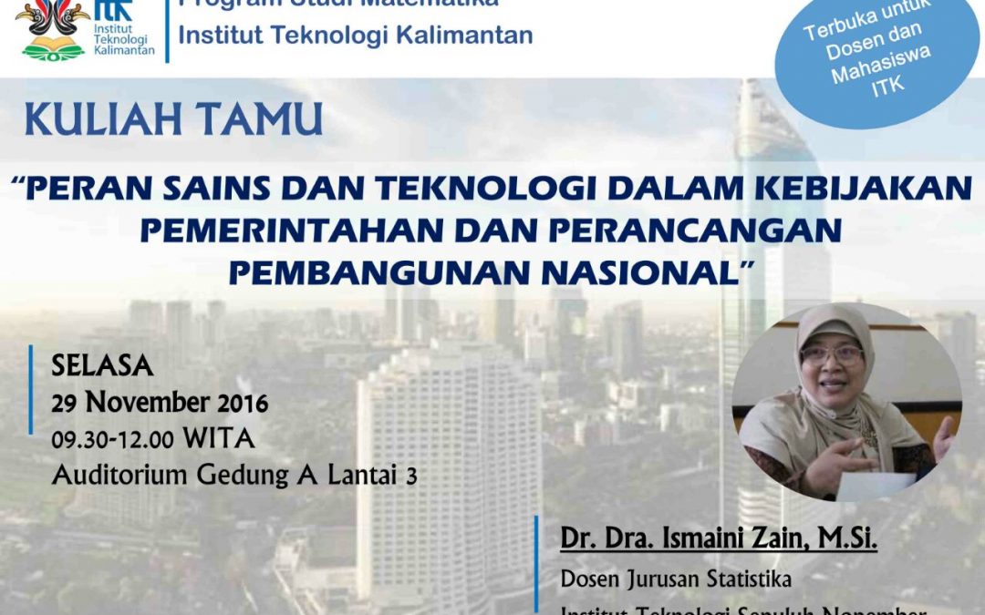 Kuliah Tamu Matematika Statistika