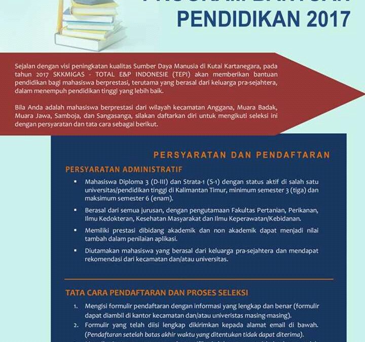 Beasiswa Pendidikan Bagi Mahasiswa Asal Kutai Kartanegara