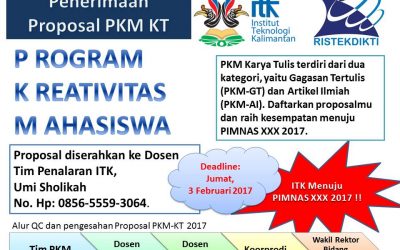 Penerimaan Proposal PKM-KT AI dan GT Tahun 2017