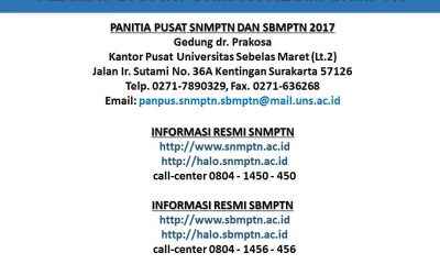 Alamat Layanan Informasi Resmi SNMPTN dan SBMPTN 2017