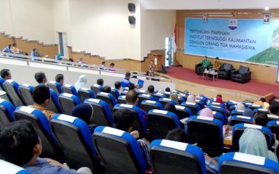 Pertemuan Pimpinan ITK dengan Orang Tua Mahasiswa