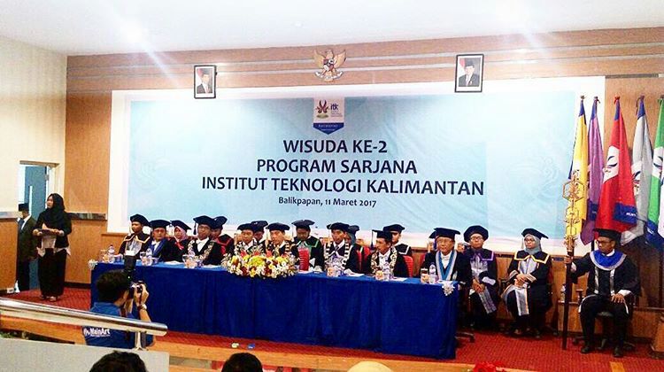 Wisuda Ke-2, Begini Pesan Rektor ITK kepada 38 Wisudawan