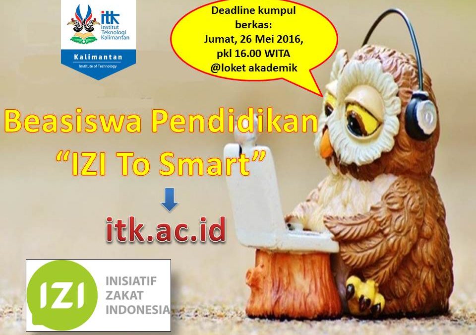 Beasiswa Pendidikan IZI To Smart