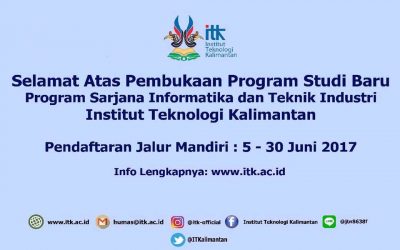 Pembukaan Program Studi Informatika dan Teknik Industri