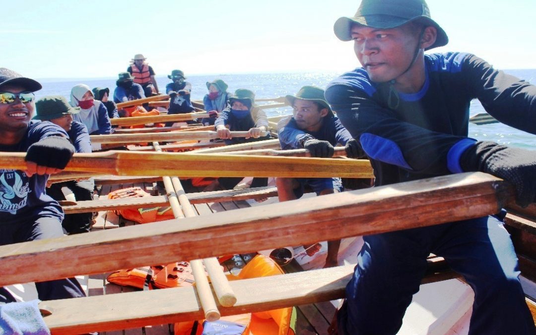 Mendayung Sampai Kejuaraan Maritim Nasional