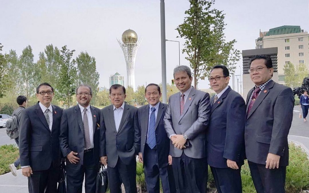 Dampingi Wakil Presiden, Rektor ITK Hadiri Konferensi Teknologi Dunia