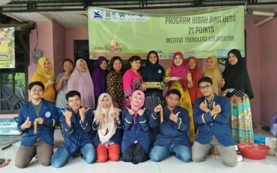 Melalui Program Hibah Bina Desa, Mahasiswa ITK Membentuk 21 POINTS