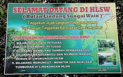 Pengembangan HLSW Sebagai Destinasi Ekowisata di Balikpapan