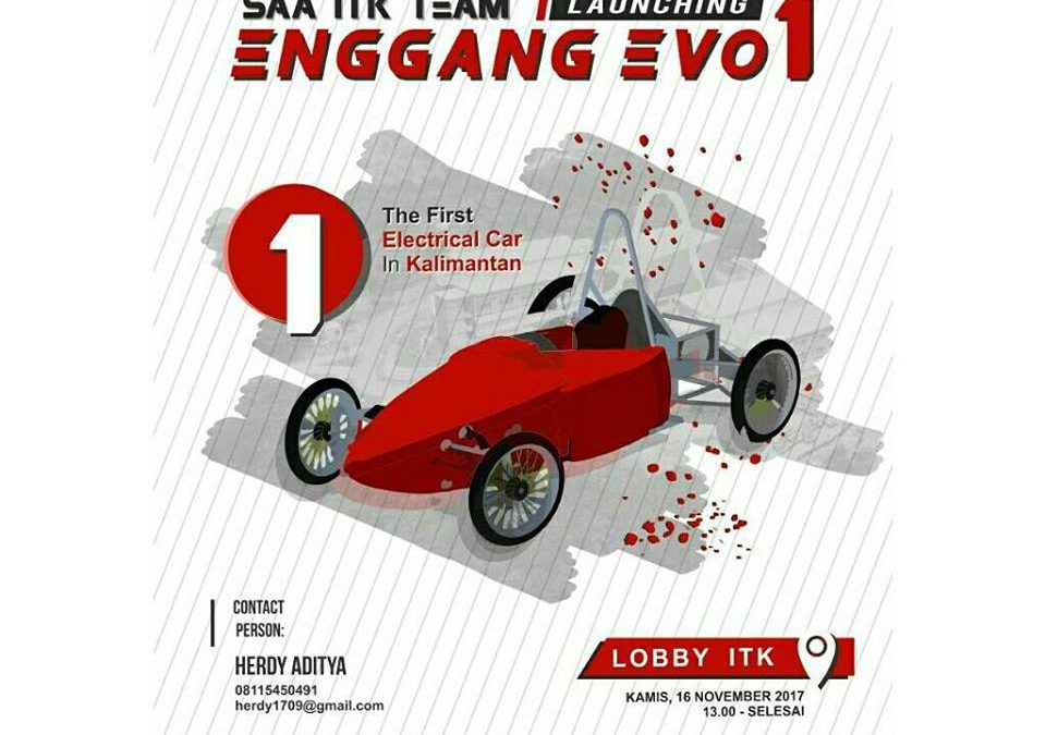 Undangan Peluncuran Mobil Listrik “Enggang Evo 1” ITK