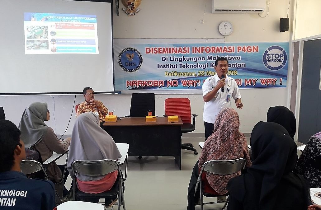 BNN Kampanye Anti Narkoba Kepada Civitas Akademika ITK