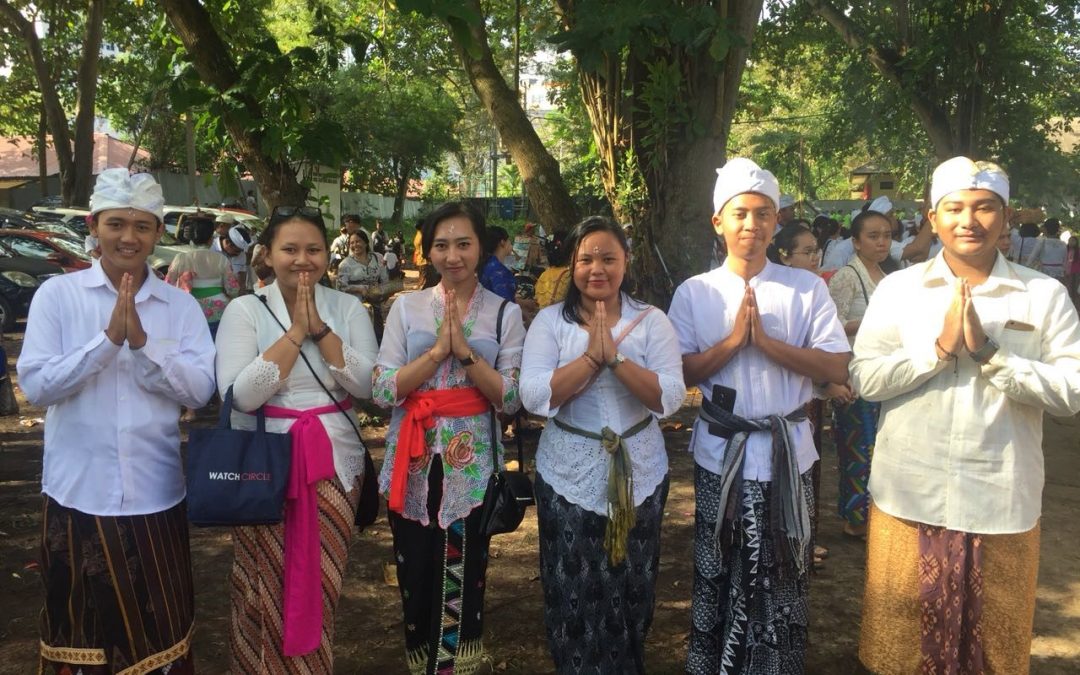 Perayaan Nyepi oleh Kerohanian dan Keluarga Mahasiswa Hindu ITK