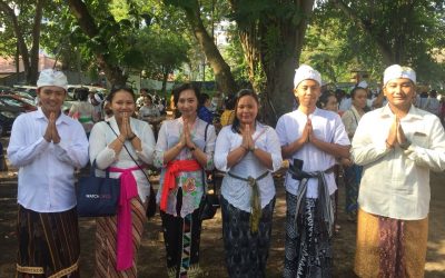 Perayaan Nyepi oleh Kerohanian dan Keluarga Mahasiswa Hindu ITK