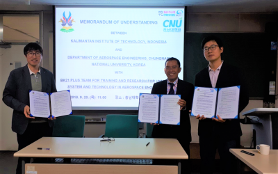 ITK Jalin Kerja Sama dengan Perguruan Tinggi dan Lembaga Riset Korea