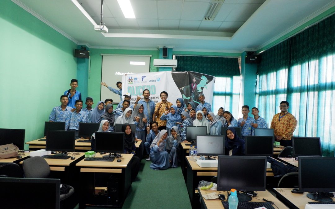 Antusias Siswa SMAN 9 Balikpapan dalam mengikuti Pelatihan Pembuatan Animasi 3D