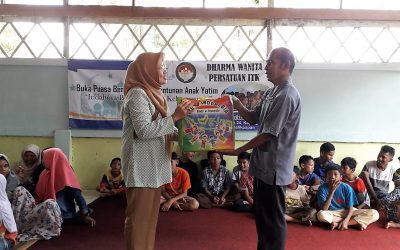 Ramadan Penuh Berkah, DWP ITK Berbagi Kebahagiaan ke Panti Asuhan Yaumiddin