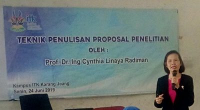 ITK Adakan Pelatihan Penulisan Proposal Penelitian untuk Dosen Baru