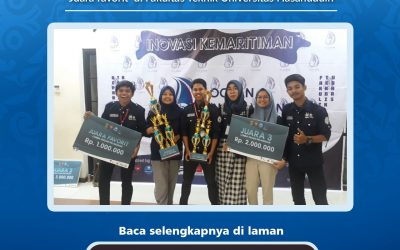 Mahasiswa ITK Berhasil Meraih Juara pada Lomba Desain Pelabuhan OCEANIA 2019