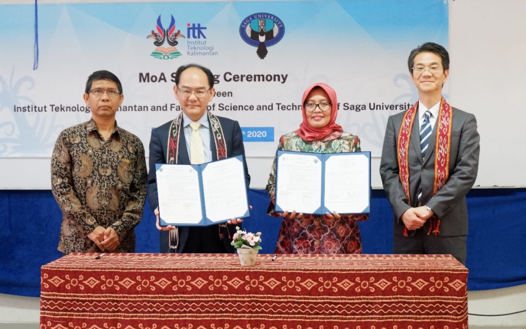 PERTAMA KALI, INSTITUT TEKNOLOGI KALIMANTAN MELAKUKAN KERJASAMA INTERNASIONAL DENGAN SAGA UNIVERSITY, JEPANG