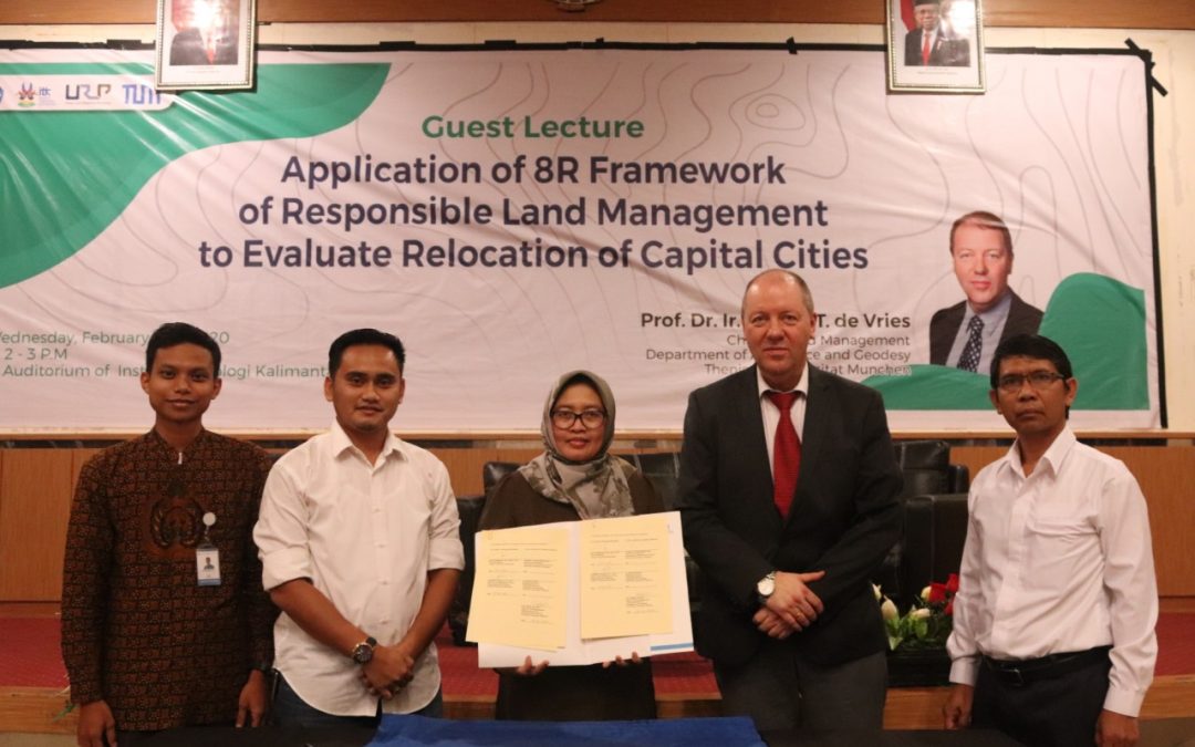 Sambut IKN baru, JTSP inisiasi kerjasama Internasional dengan Technische Universitas Munchen #JTSPJuara