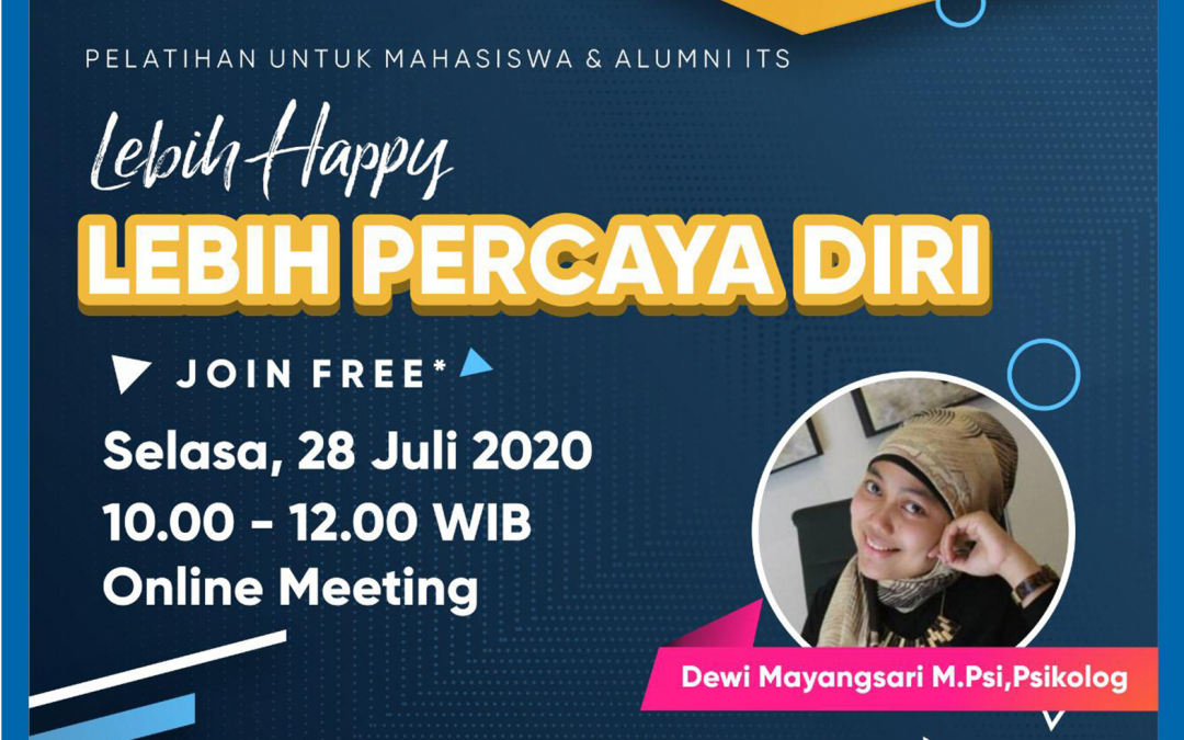 Lebih Happy, Lebih Percaya Diri..