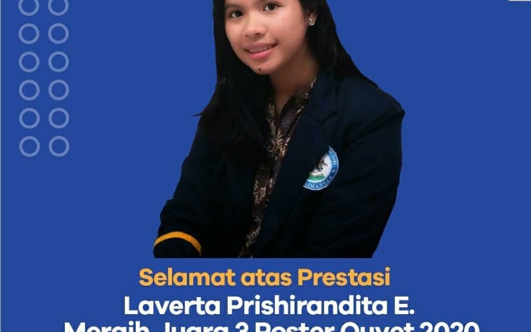 CETAK PRESTASI LAGI, MAHASISWA PWK MERAIH JUARA 3 LOMBA POSTER QUVET 2020