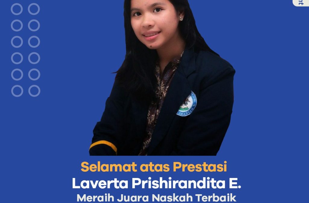 LAGI! LAVERTA PRISHIRANDITA MERAIH PRESTASI DI BIDANG POSTER