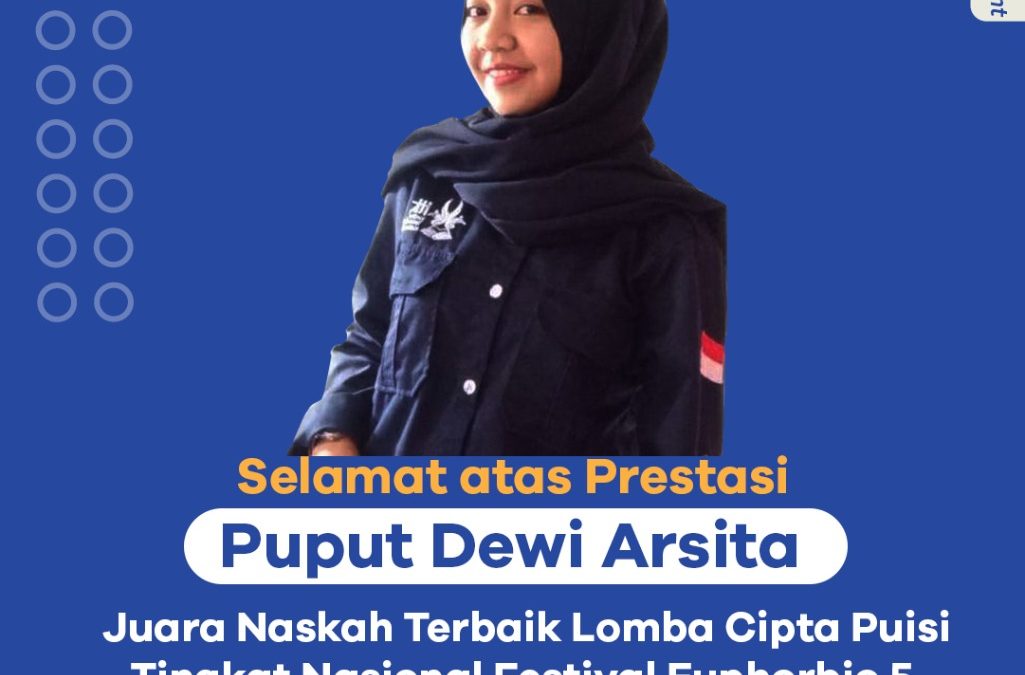 MAHASISWA ITK MERAIH PRESTASI BIDANG CIPTA PUISI