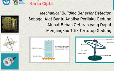 Mechanical Building Detector, sebagai Alat Bantu Analisa Perilaku Gedung Akibat Beban Getaran yang Dapat Menjangkau Titik Tertutup Gedung