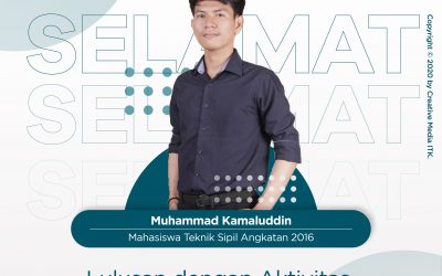 MAHASISWA INI, MERAIH LULUSAN DENGAN AKTIVITAS KEMAHASISWAAN ITK TERBANYAK