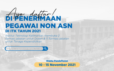 Penerimaan Pegawai Non ASN ITK