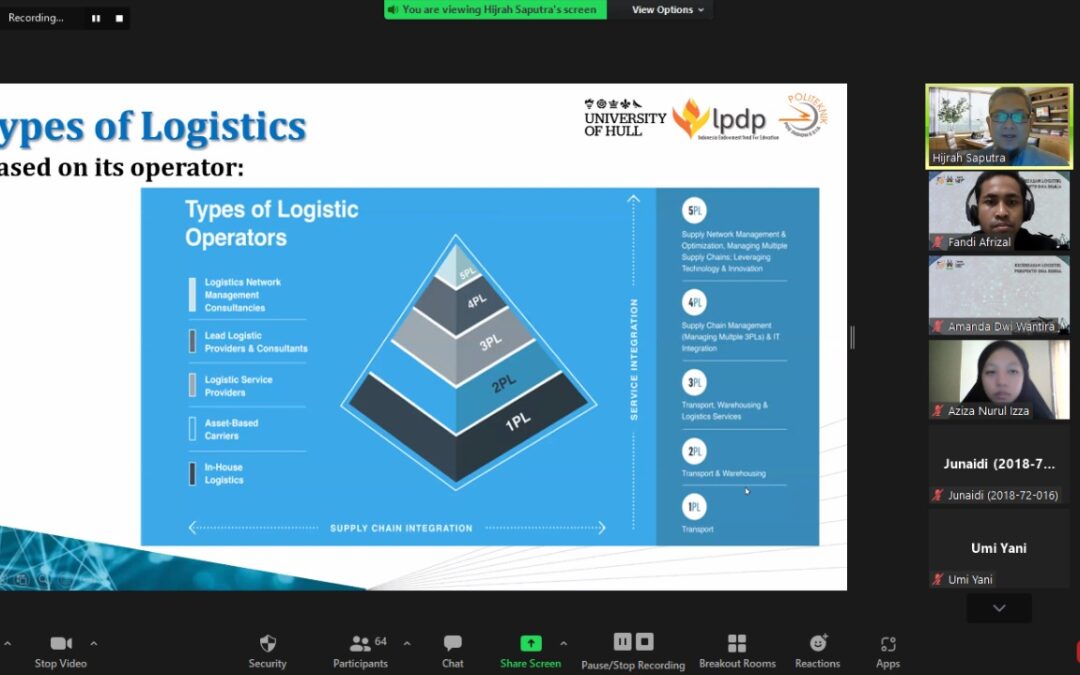 Perkembangan Teknik Logistik dengan Digitalization di Berbagai Area – Webinar Teknik Logistik