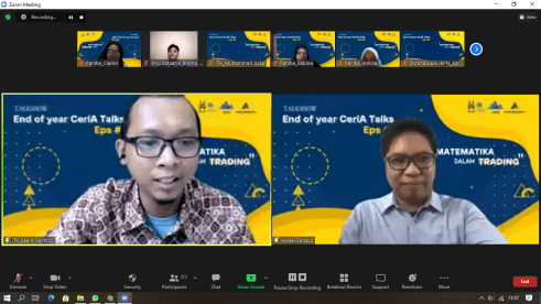 Talkshow Menarik Terkait Ilmu Aktuaria ITK Mengadakan “End of Year Ceria Talks”