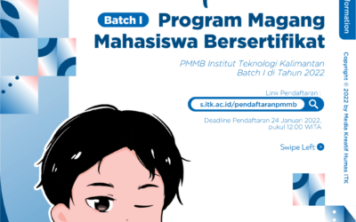 Telah Dibuka Pendaftaran Magang Bersertifikat ITK Batch 1 2022