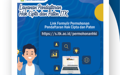Pendaftaran Permohonan Hak Cipta dan Paten ITK