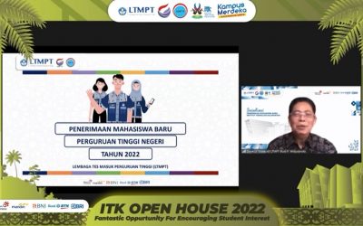 ITK Lakukan Sosialisasi LTMPT Terkait Mekanisme SNMPTN dan UTBK-SBMPTN