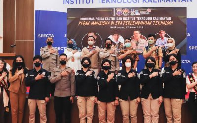 ITK Bekerjasama Dengan POLDA KALTIM Lakukan Sosialisasi “Peran Mahasiswa Di Era Perkembangan Teknologi”