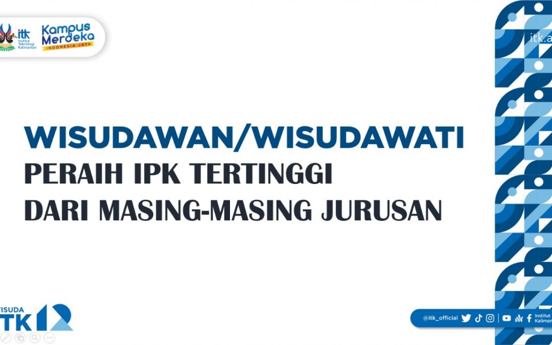 Peraih IPK Tertinggi Pada Tiap Jurusan