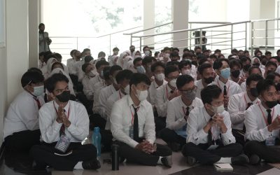 Pemaparan Materi Kesehatan Oleh RSPB Pada Calon Mahasiswa Baru ITK