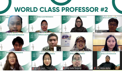 Webinar Internasional World Class Professor #2 “Promising Materials of Boron Doped Diamond (BDD) Electrodes to Electrochemical Sensors”