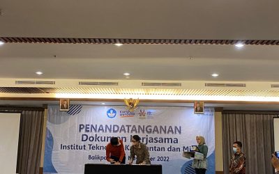 ITK Lakukan Penandatanganan MoU Bersama Mitra Kerjasama