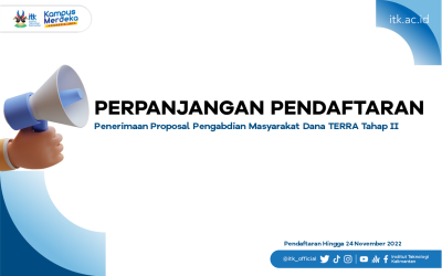 Penerimaan Proposal Pengabdian Masyarakat Dana TERRA Tahap II