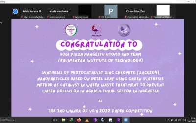 Mahasiswa ITK Olah Daun Sirih Sebagai Synthesis Of Photocatalyst Zinc Chromite (Zncr2o4) Nanoparticle Sebagai Katalis Dalam Pengolahan Limbah