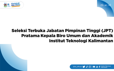 Seleksi Terbuka Jabatan Pimpinan Tinggi (JPT)