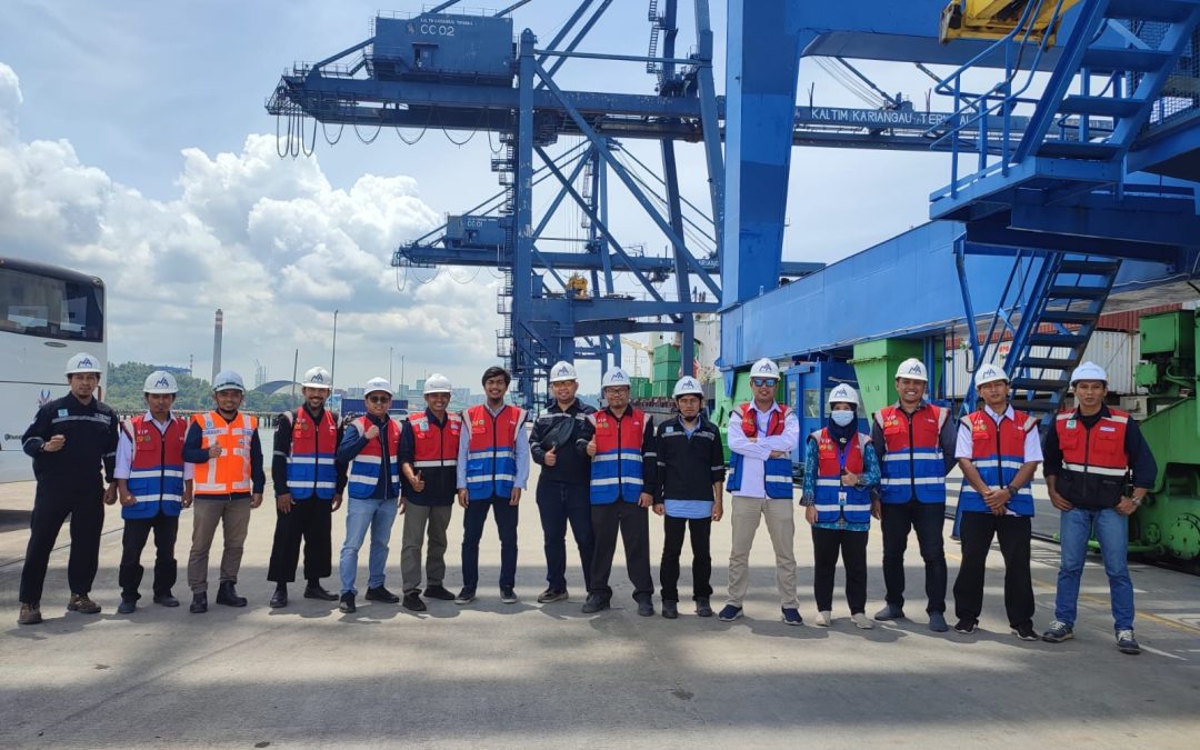 Kunjungan Industri Teknik Perkapalan ITK ke PT KKT ( Kaltim Kariangau Terminal ) dan PT. Equiport inti indonesia Balikpapan