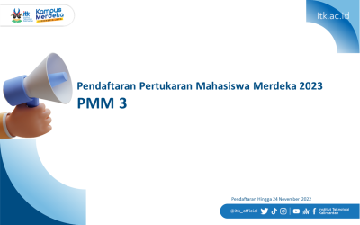 Pendaftaran Pertukaran Mahasiswa Merdeka 2023 atau PMM 3