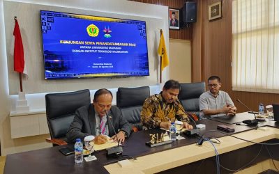 Mengukuhkan Kerjasama Edukasi: ITK dan Universitas Mataram Menandatangani MoU